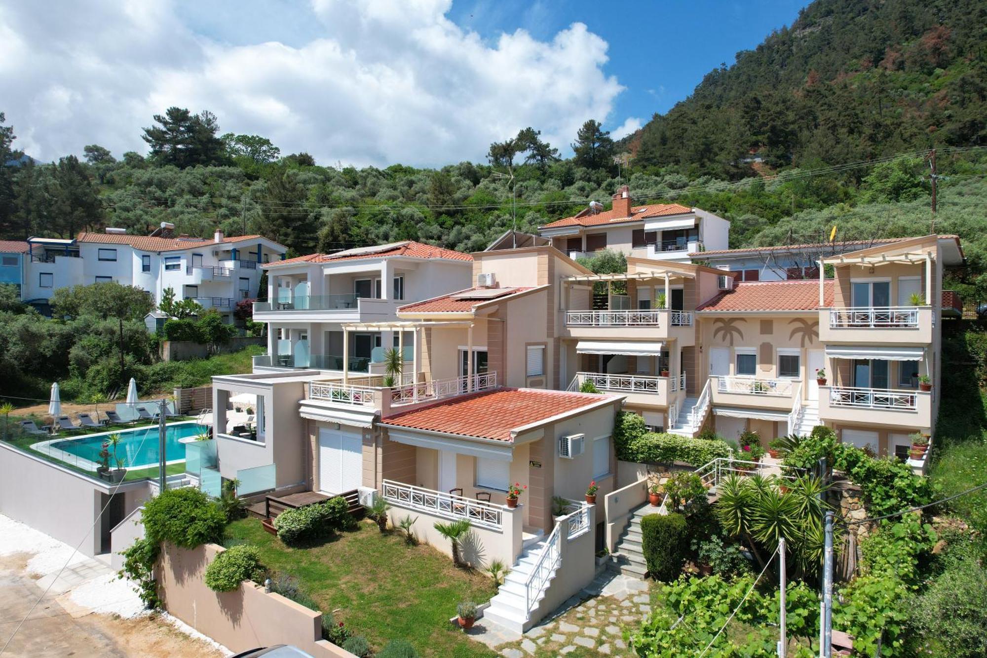 Villa Finikas Thassos Golden Beach Криси Амудия Екстериор снимка