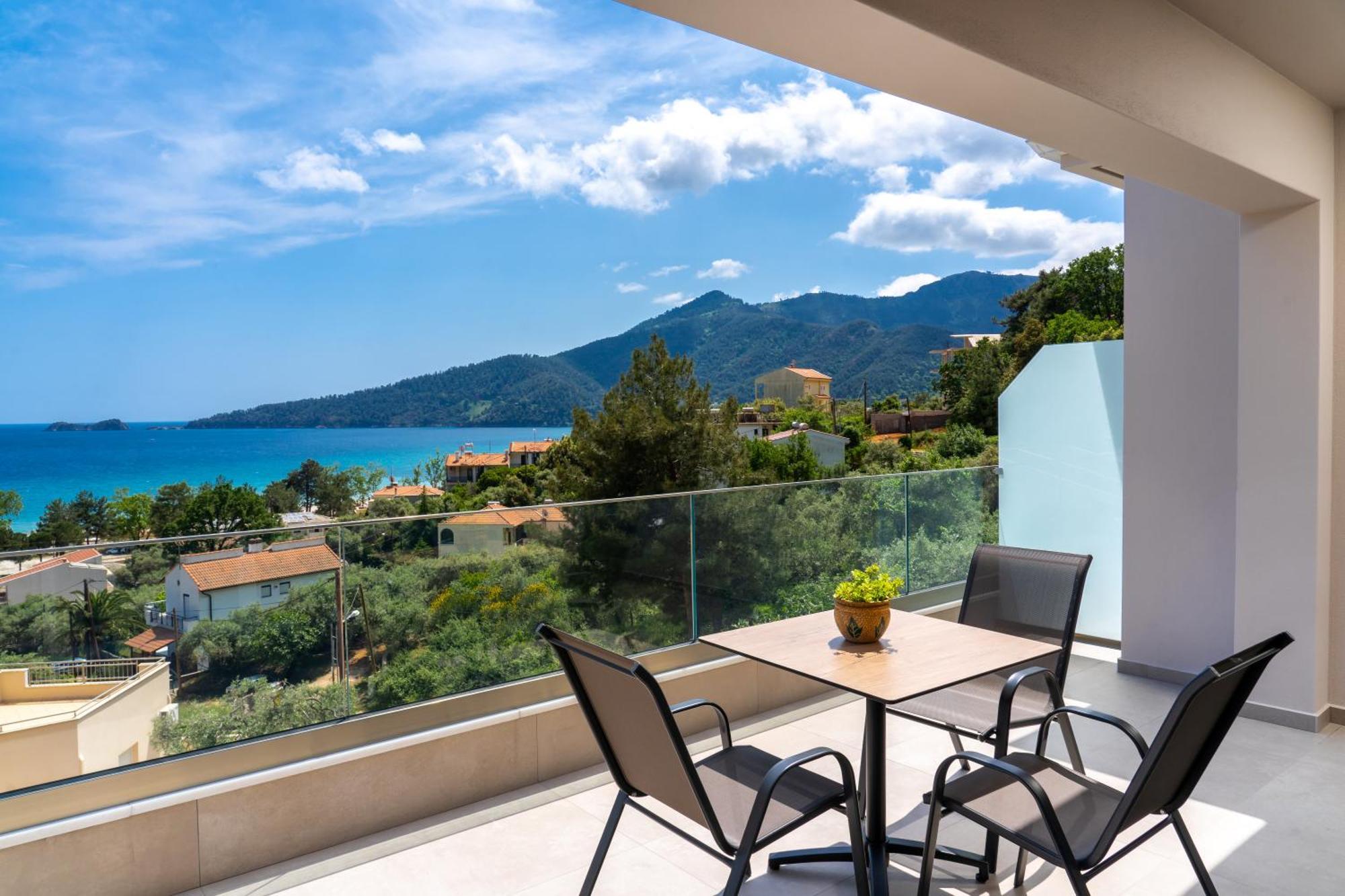 Villa Finikas Thassos Golden Beach Криси Амудия Екстериор снимка