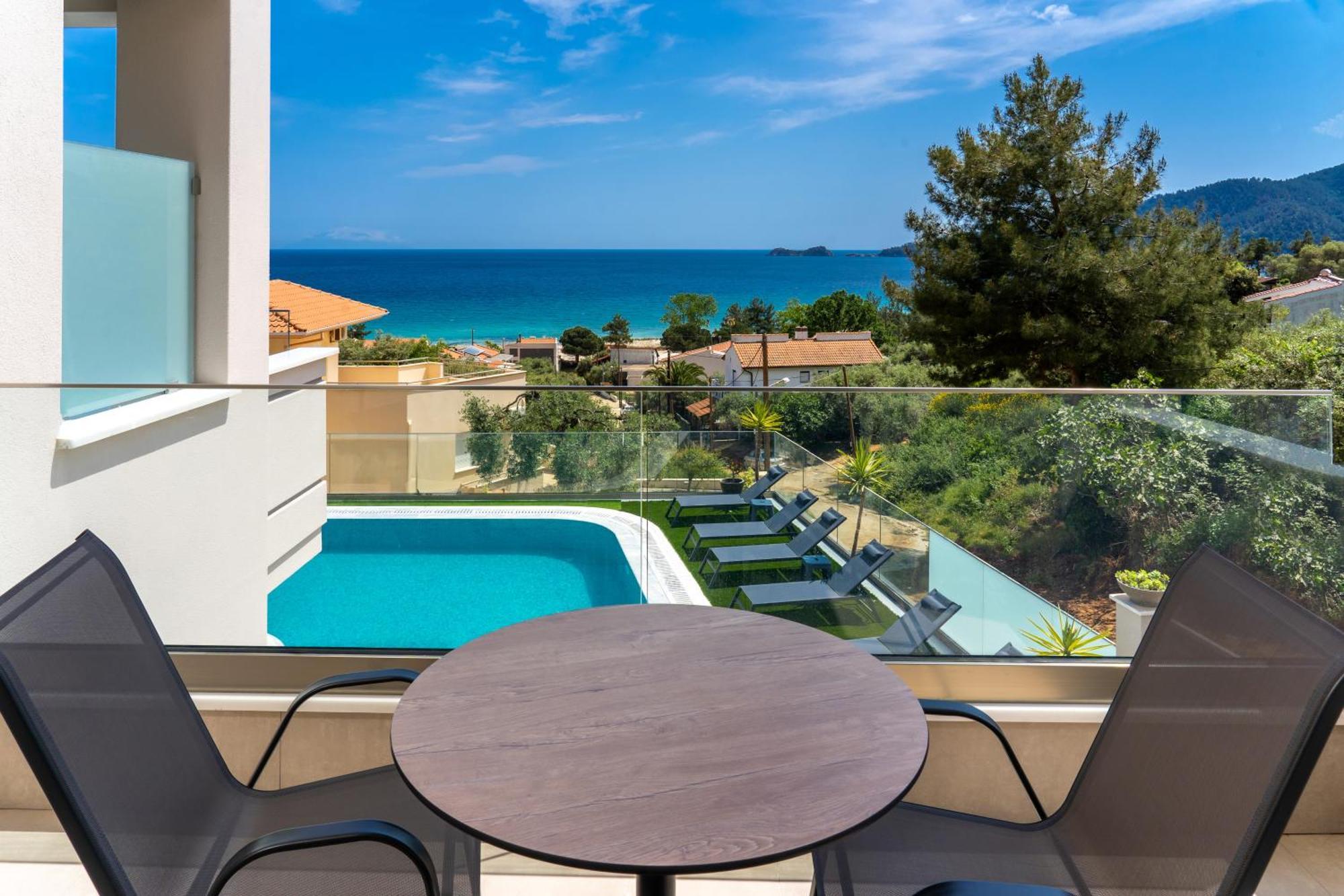 Villa Finikas Thassos Golden Beach Криси Амудия Екстериор снимка
