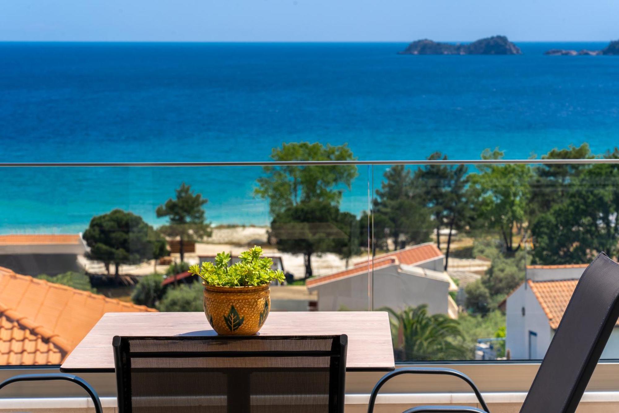 Villa Finikas Thassos Golden Beach Криси Амудия Екстериор снимка