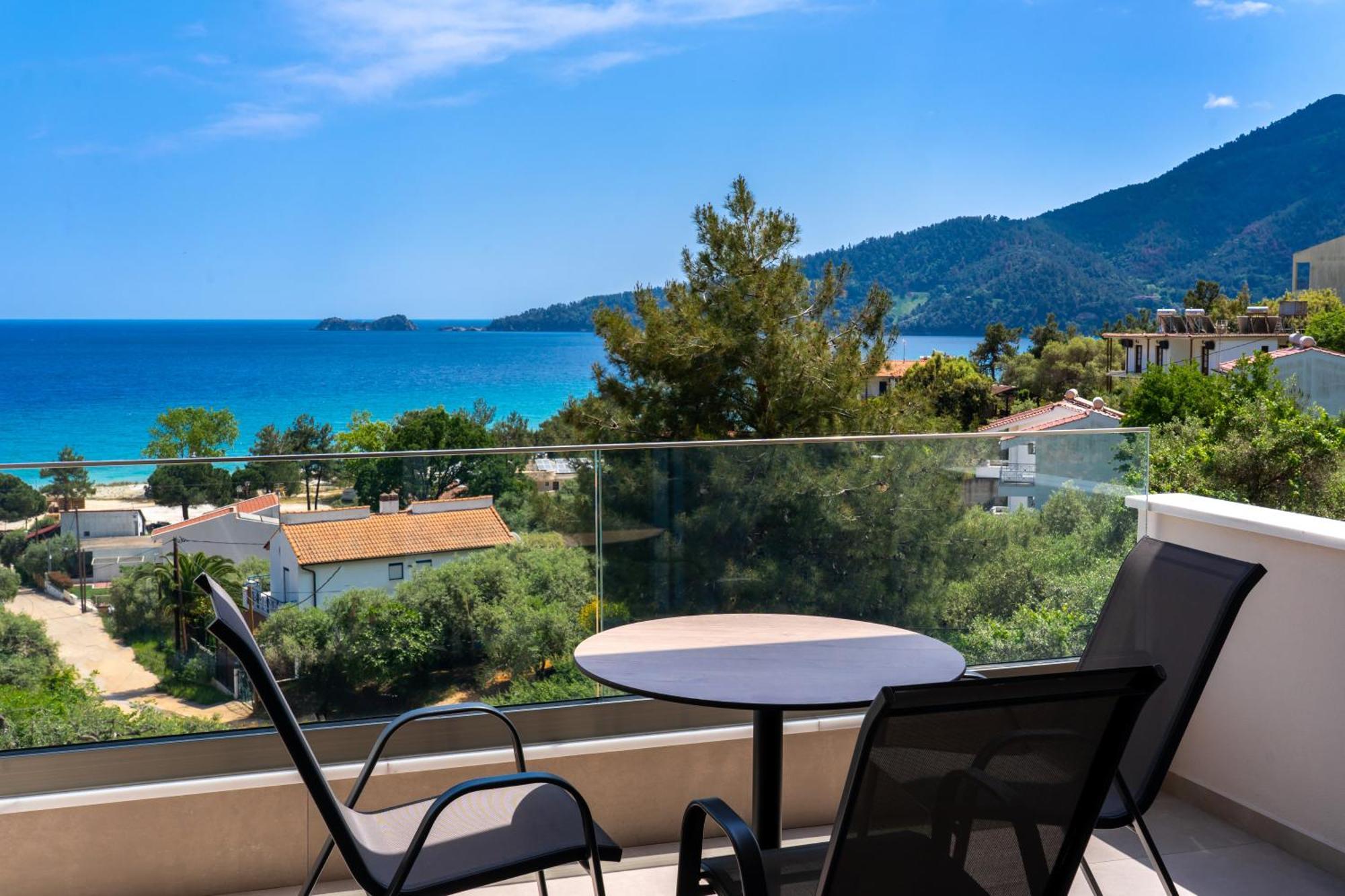 Villa Finikas Thassos Golden Beach Криси Амудия Екстериор снимка
