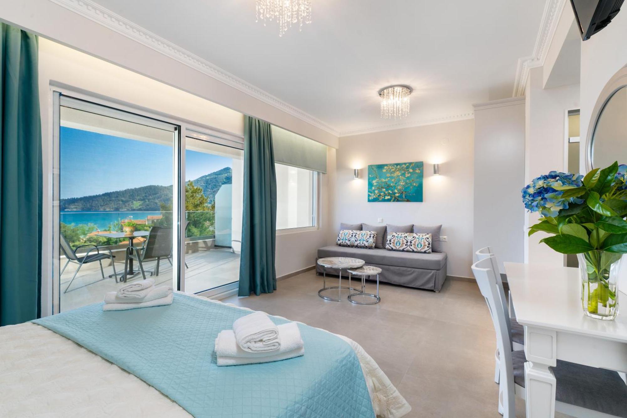 Villa Finikas Thassos Golden Beach Криси Амудия Екстериор снимка