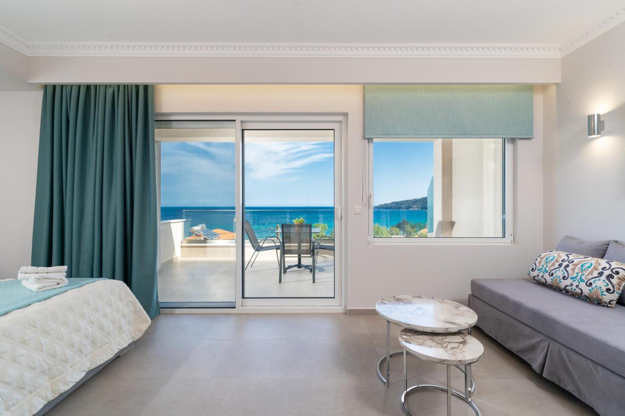 Villa Finikas Thassos Golden Beach Криси Амудия Екстериор снимка