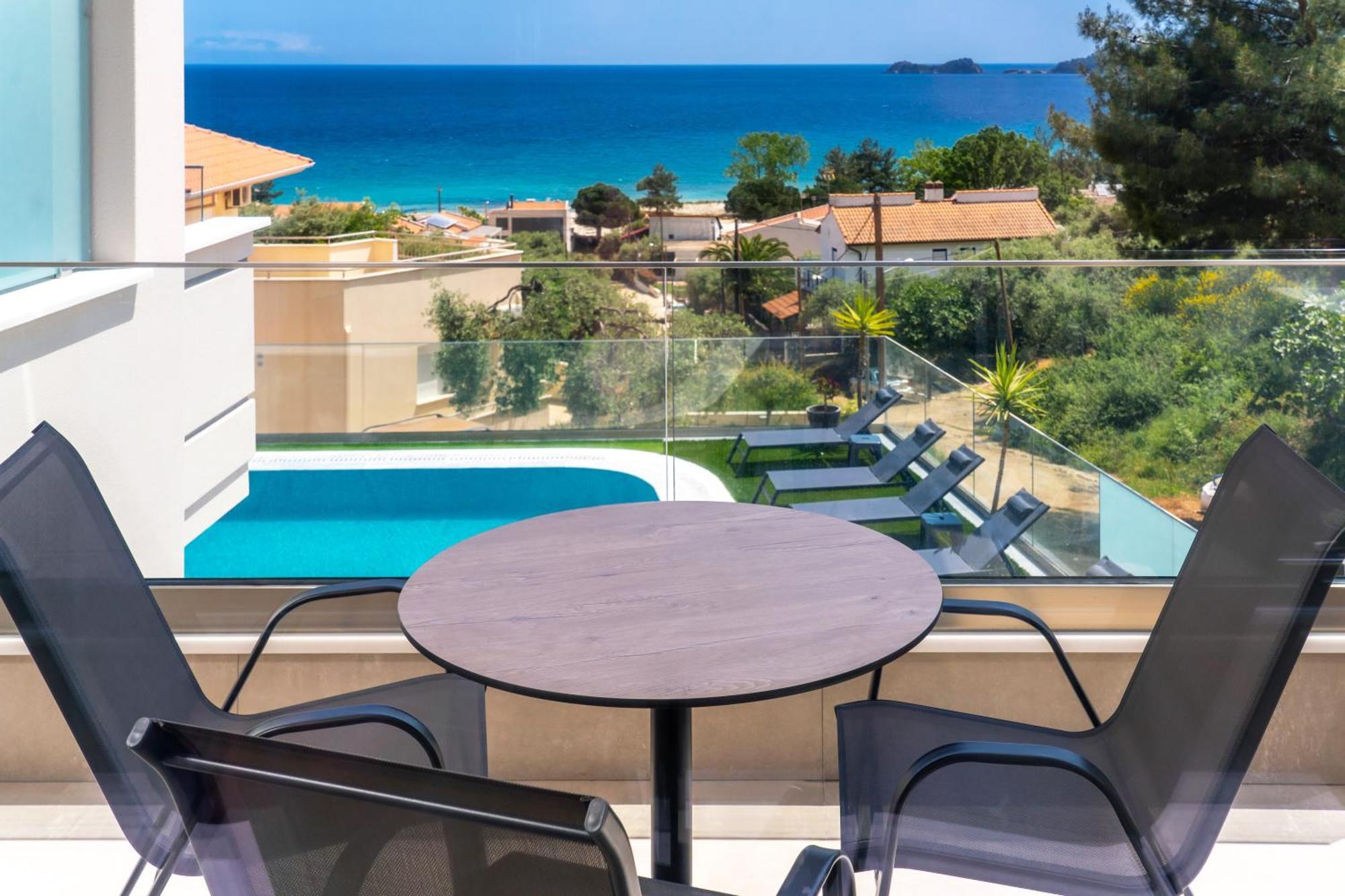 Villa Finikas Thassos Golden Beach Криси Амудия Екстериор снимка
