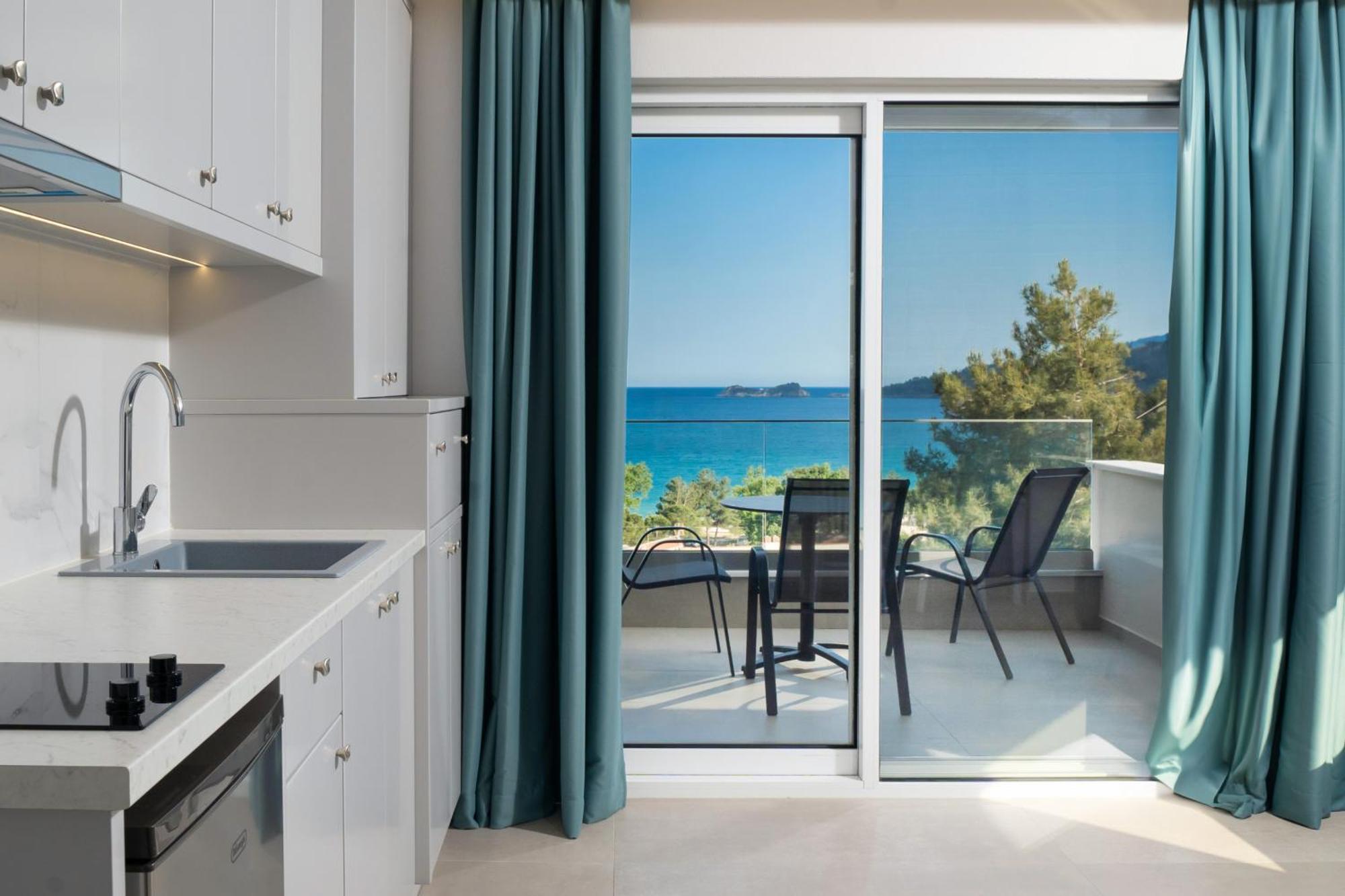 Villa Finikas Thassos Golden Beach Криси Амудия Екстериор снимка