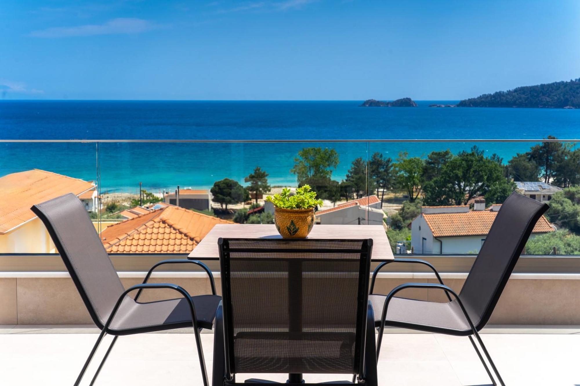 Villa Finikas Thassos Golden Beach Криси Амудия Екстериор снимка