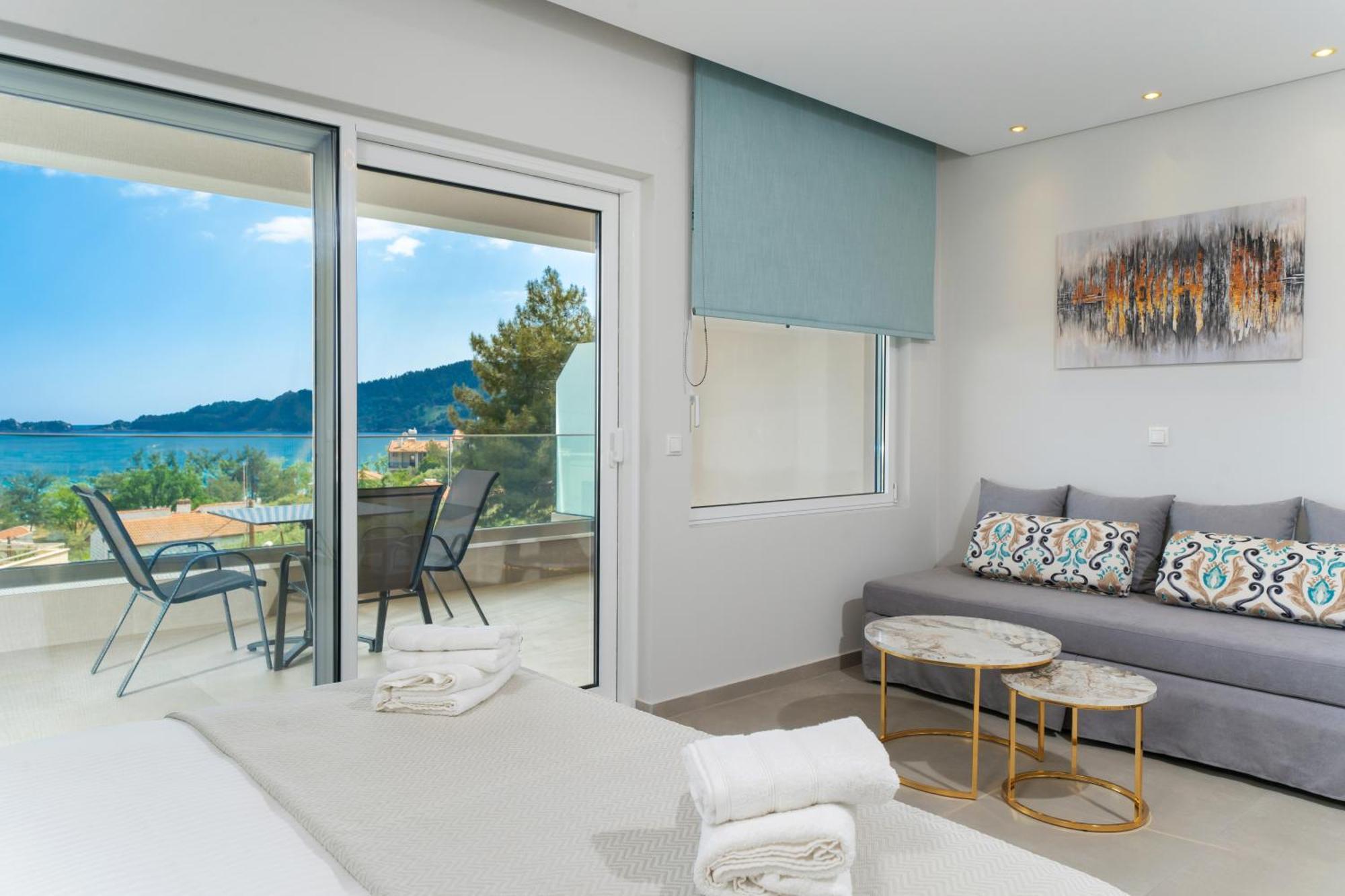 Villa Finikas Thassos Golden Beach Криси Амудия Екстериор снимка