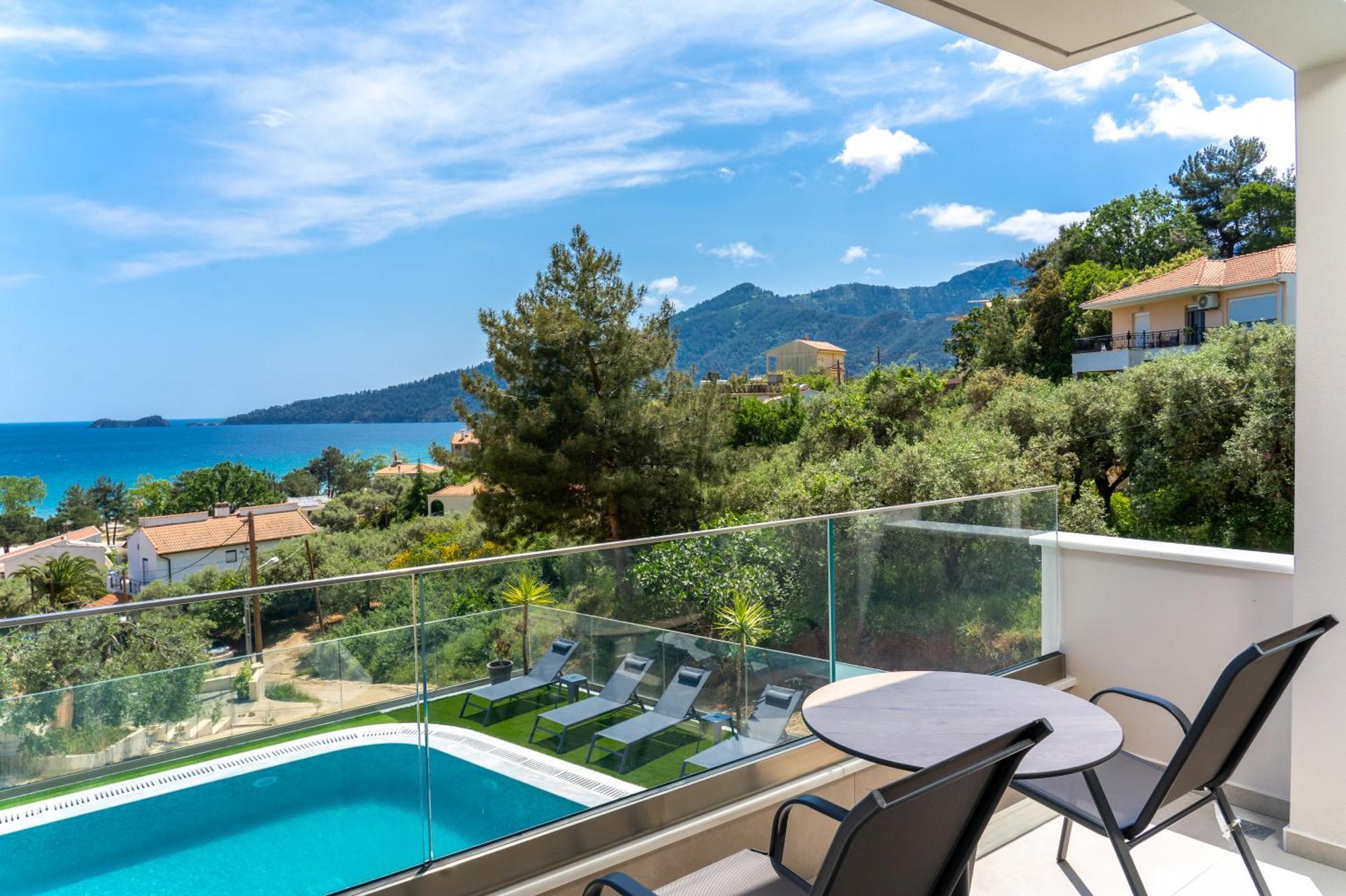 Villa Finikas Thassos Golden Beach Криси Амудия Екстериор снимка